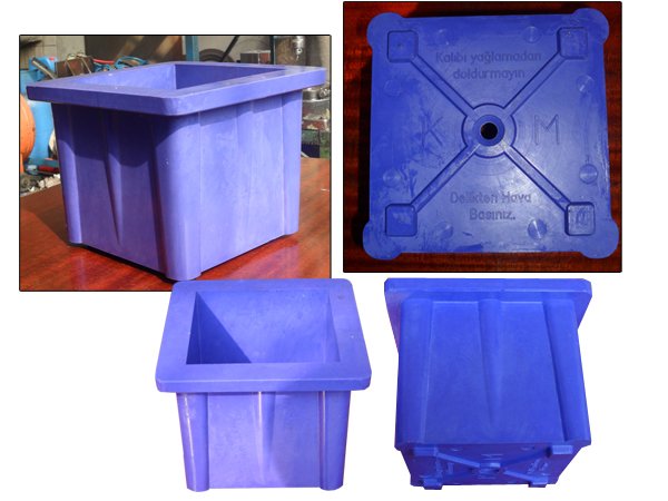 Concrete Cube Sample Mold PVC